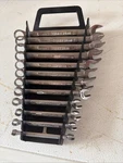 Vtg Craftsman Usa Pc Combination Wrench Set 12PT Metric 6MM To 17MM Vv Series. Fixed Price $75.00.