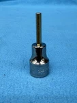 Snap-on Tools Usa New 3/8" 4MM Metric Hex Bit Chrome Socket Driver FAM4E. Fixed Price $35.99.