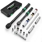Torque Wrench Set 5-45FT LB(3/8),15-165FT.LB, With 15PCS Hex Socket... Fast Ship. Fixed Price $104.99.