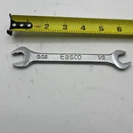 Vintage Easco 9/16" X 1/2" Open End Wrench Model 61 1118 Usa. Fixed Price $13.99.
