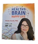 Healthy Brain Happy Life 5 DVD/1 Cd Box Set Wendy Suzuki, Phd Brand New Sealed. Fixed Price $49.99.