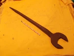 Vintage Ms Ironworker Spud Wrench Structural Steel 1-5/8" X 22" Long. Fixed Price $29.00.