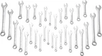 Performance Tool W1099 32PC Sae Metric Wrench Set Chrome Vanadium Tray Kit. Fixed Price $69.97.