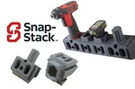 Snap-stack Wall Mount Holder For Snap-on 14.4V Tools Drill, Ratchet, Wrench. Fixed Price $111.00.