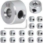 Luyostik 16PCS Bore Shaft COLLAR,1/8" Solid Steel Style 1/8, Zinc. Fixed Price $45.40.