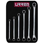 Urrea 8100C Sae Full Polish 12 Point 45 Degree Box-end Wrench Set 6 Pieces. Fixed Price $85.14.