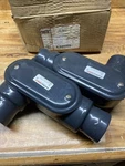 Robroy, Plasti-bond, REDH2OT PRLR67 Pvc Coated, 2" Electrical Junc Box Lot Of. Fixed Price $89.98.