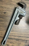Ridgid Aluminum Pipe Wrench 814 Ridge Tool Company Lifetime Warranty Plumbing. Fixed Price $30.00.