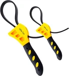 Oil Filter Set 2 Pack Jar Opener, Pipe Wrench, Rubber Strap Mechanics. Fixed Price $12.99.