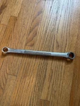 3/4" 7/8" Vintage Craftsman 43928 Offset Double Box End 12PT Wrench. Fixed Price $13.99.