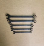Lot Of Armstrong Sae Combination Wrenches 15/16"-7/8"-11/16"-5/8"-1/2" Usa. Fixed Price $49.99.