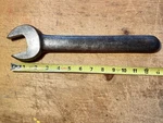 Large Vintage 1-1/2" Armstrong Single Open-end Engineer Wrench Usa. Fixed Price $19.99.
