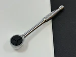 Snap Tools Usa F749 3/8 Drive 7-1/2" Long Round Head Chrome Handle Ratchet. Fixed Price $47.49.