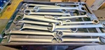 Proto Piece Combination Wrench Set 1-5/16" 2-1/2" 12PT J1200F-HD. Fixed Price $1703.95.