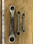 Piece Sae Ratcheting Wrenches Ace Hardware 5/8-3/4, 3/8-7/16, And 5/16-1/4 6PT. Fixed Price $12.99.