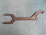 Vintage Chicago Specialty Mfg. Combination Locknut Spanner Wrench 3008. Fixed Price $12.95.