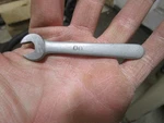 Nos Vintage Armstrong #00 5/16" Tiny Single Open End Wrench 3-1/2" Long Usa. Fixed Price $15.00.