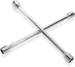 Powerbuilt 14-INCH Universal Lug Wrench, Fits Sae And Metric 14, Silver. Fixed Price $29.99.