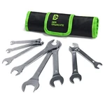 Der Erwachte Super-thin Open End Wrench Set Metric 8-PIECE With Rolling Pouch. Fixed Price $20.47.