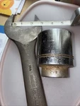 Vintage Huge Williams Usa Bw 10 2 1/8IN. Was 5/8 With Socket. Fixed Price $40.00.