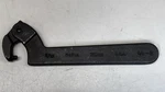 Martin 0471A Pin Spanner Wrench 3/4 - 2 Inches Opening, 3/16. Fixed Price $35.00.
