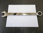 Snap-on Tools Usa New 27MM Metric Flank Drive Chrome Combination Wrench OEXM270B. Fixed Price $164.95.