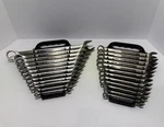 Craftsman 24PC Combination Wrench Set Sae/metric 7MM-1IN Forged Usa Vintage. Fixed Price $140.00.