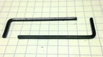 Two 9/64" Short Arm - (allen) Hex Keys Alloy Steel Inch Sae Usa. Fixed Price $8.95.