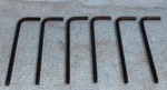 Apex Long Arm Allen Wrench Hex Key 4 Mm Alloy Steel 5 7/16" Length **lot Of 6**. Fixed Price $10.00.