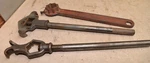 3 Water Hydrant Valve Wrench Rockwell Nordstrom L7, Akron 15, Pollard Tool Lot. Fixed Price $77.99.