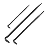 Mayhew Rolling Head Pry Bar Set 3PC 9, 16, 18" Black Oxide Finish Made Usa. Fixed Price $69.99.