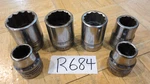 Williams Tools 6 Piece 3/4 Drive Sae. Short Chrome Sockets 1-3/8. Fixed Price $80.00.