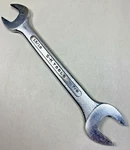 Vintage S-k Hand No. 0-2628 Sae Open End Wrench 13/16" X 7/8" Usa Sk. Fixed Price $15.25.