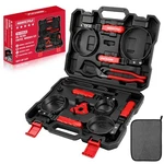 Sedy 10PC Oil Filter Wrench Set 2-3/8-4-3/4 Swivel Ratchet Tool Kit. Fixed Price $64.99.
