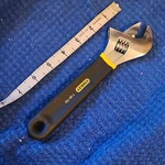Stanley 7-85-763 Adjustable Wrench Steel Standard Sae Non-ratcheting. Fixed Price $14.00.