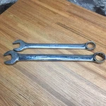 Crescent CCW16 1-1/4" And Jobsmart 1-1/8" Jumbo Combination Wrenches 12PT. Fixed Price $24.99.