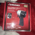 Husky 1/2" Compact Impact Wrench Air Tool - Black (H4435). Fixed Price $99.00.