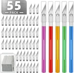 Precision Hobby Knife 55PC Handles 50 Blades. Fixed Price $7.25.