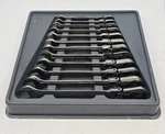Blue-point BOERMF712A 8 Thru 19 Mm 12-POINT Box Flex Ratchet Wrench Set. Fixed Price $268.91.