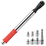 Xuntop 1/2" Offset Extension Wrench With 1/4" 3/8" 6 Drivers Adapters Hi.... Fixed Price $59.19.