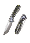 Remette Saker Falcon Folding Knife 2.99" S45VN Carbon Fiber/titanium Handles. Fixed Price $258.00.