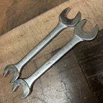 Lot Of 2 Kal 4037 3/4 13/16 Double Open End Wrench Japan. Fixed Price $19.49.