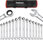 14-PIECE Wrench Set, Ratcheting Metric 6-19MM, Fixed Head. Fixed Price $76.99.