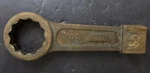 Ozat 80MM Striking Hammer Slug Wrench Tool 12 Point Heavy Duty Used. Fixed Price $100.00.