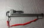 Proto Aluminum Straight Pipe Wrench 1-1/2 6" 24" J824A. Fixed Price $113.95.