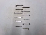 Lot Of 12 Small Combination Ignition Wrenches Blue Line Sk Tools Barcalo Kobalt. Fixed Price $19.95.