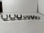 Snap-on Crowfoot Set 8 Pieces. Fixed Price $185.00.