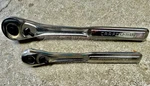 Vintage Craftsman Usa Ratchet Set VT-44809 K-d 44808 Quick Release 1/2 3/8. Fixed Price $59.99.