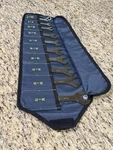 Yiyeie 10 Piece Super Thin Open End Wrench Set 5.5-27. Fixed Price $28.00.
