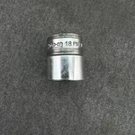 Snap-on FSM181 18MM 3/8" Drive 6-POINT Shallow Chrome Socket Metric Usa. Fixed Price $10.00.